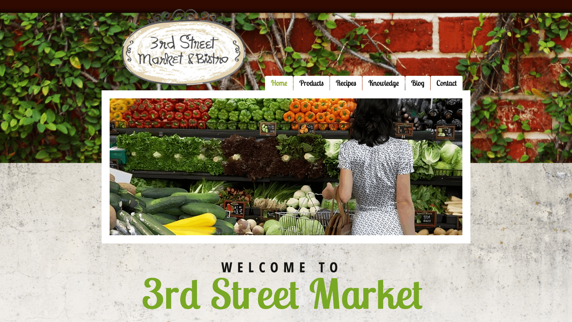 3rd Street Market website