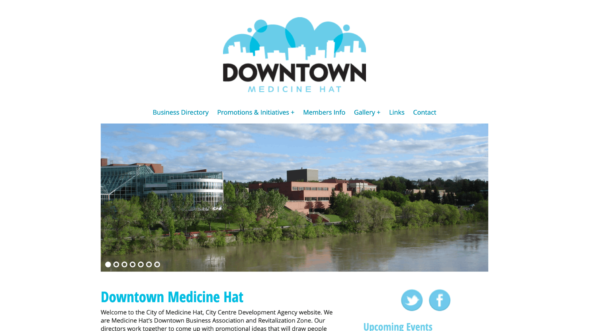 Downtown Medicine Hat website