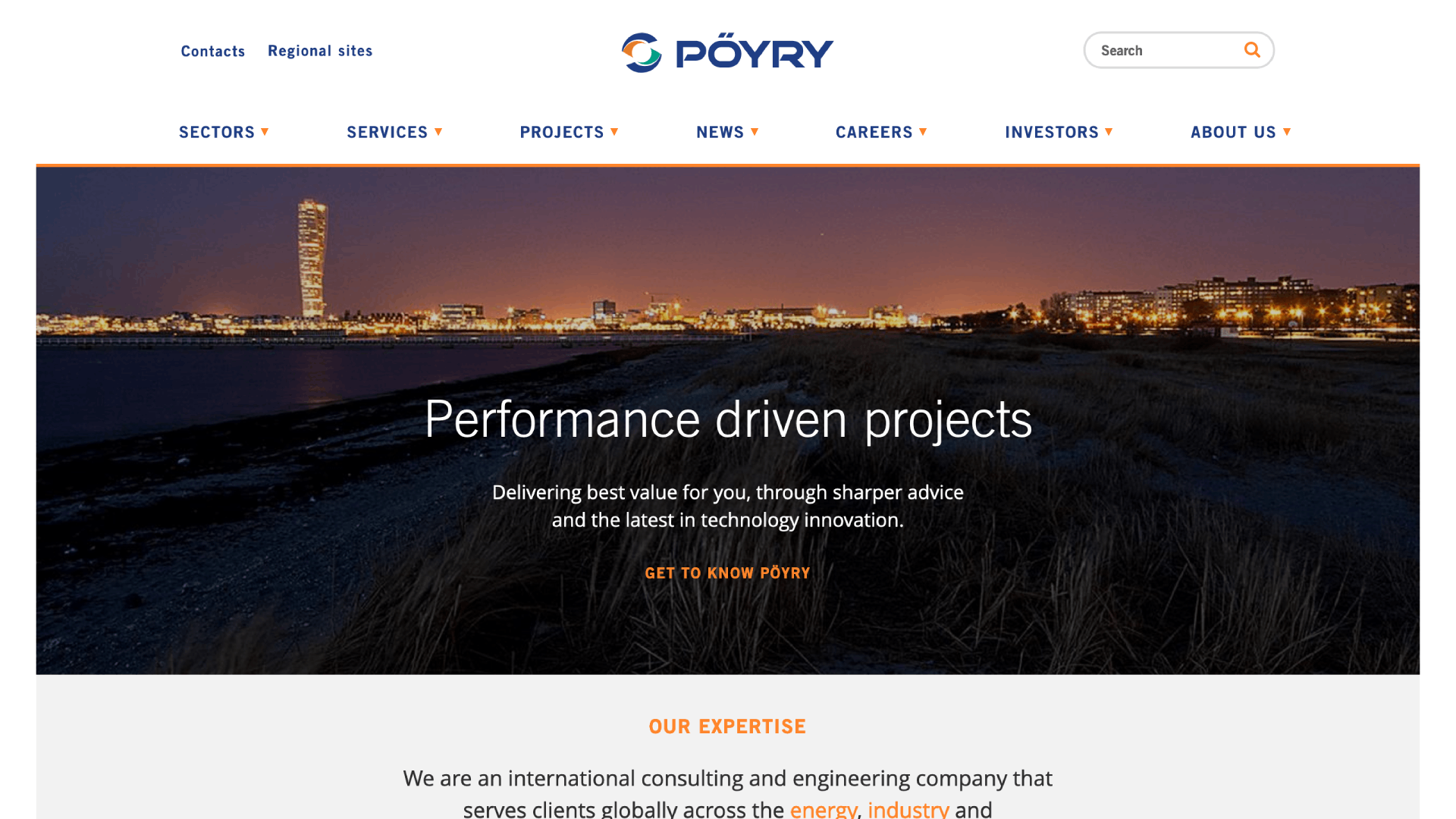Pöyry website