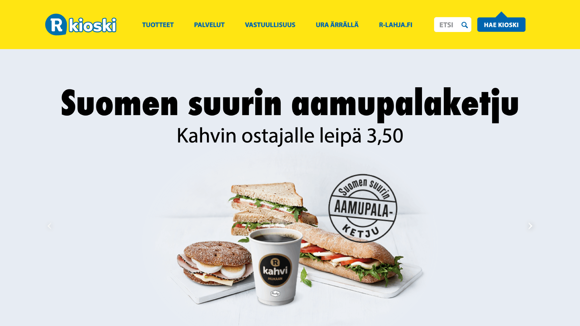 R-kioski website